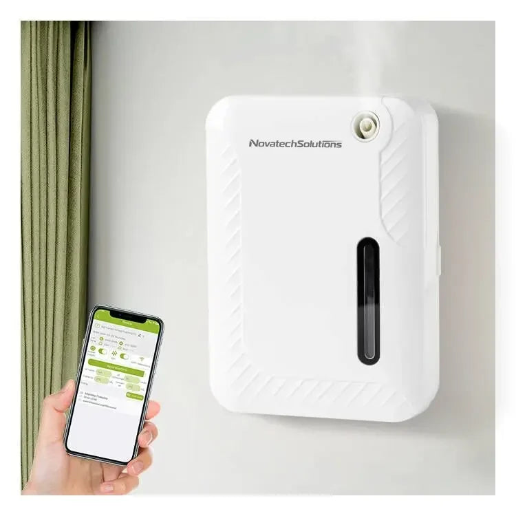WiFi App-Controlled Wall-Mounted Aroma Diffuser
