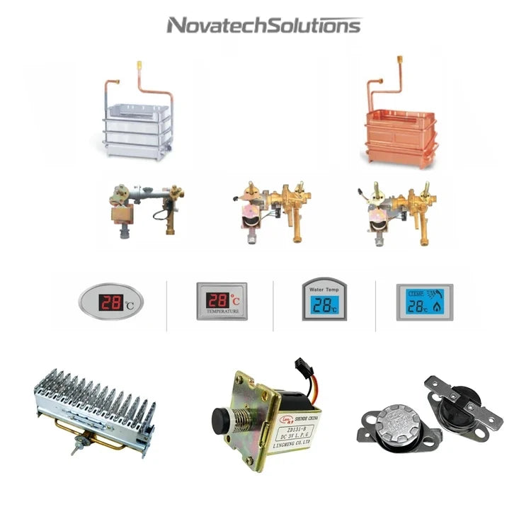 Instant Gas Water Heater with Backup Hot Water System